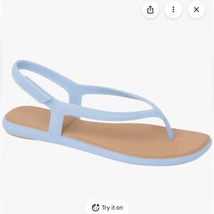 New Reef Water Willow Maya Sandal in dusty blue size 8 waterproof